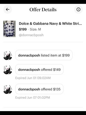 Dolce & Gabbana Navy & White Striped Cardigan Jacket